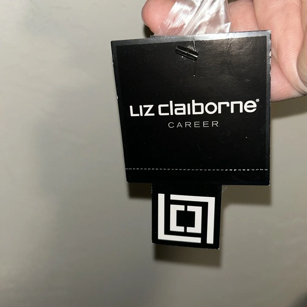 Liz Claiborne Size 10 Career Suit Jacket Polyester Rayon Spandex Blend